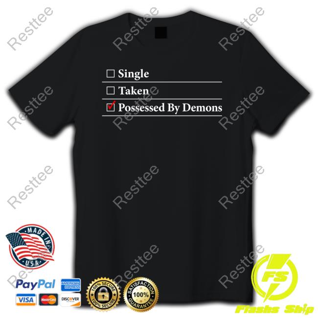 Larian Studios Single Taken Possessed By Demons T Shirt