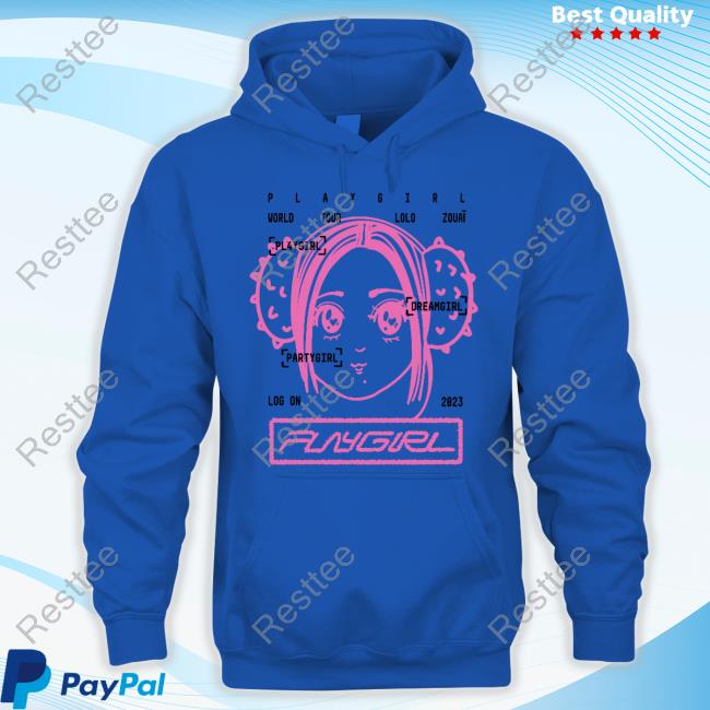 Playgirl Merch World Tour Lolo Zouaï 2023 Shirt Official Playgirl World Tour Lolo Zouaï 2023 Shirt