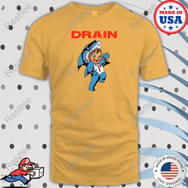 Drain Band Merch Drain Sharkbaby Crewneck Sweatshirt