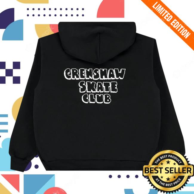 Official Crenshaw Skate Club Og Logo Sweatshirt Black