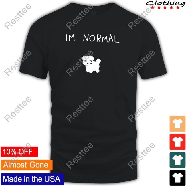 Official Crumb Cuptoast Merch I'm Normal T Shirts