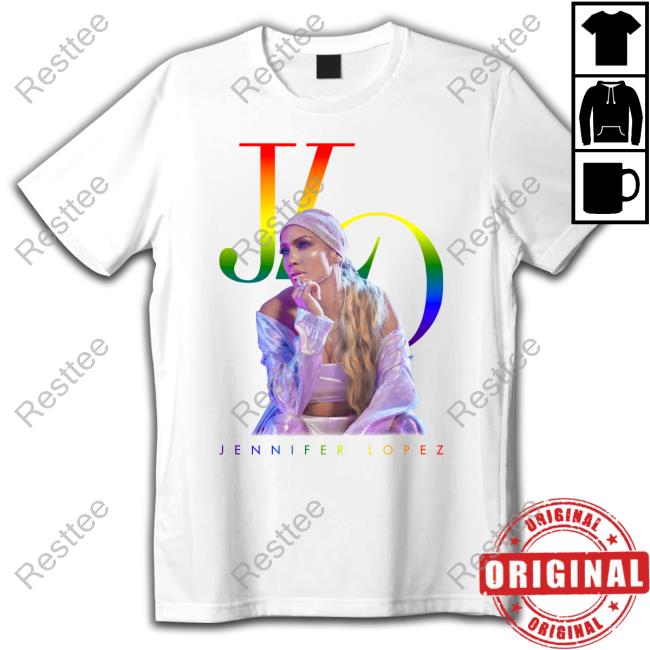 JLO Rainbow Logo Hoodie