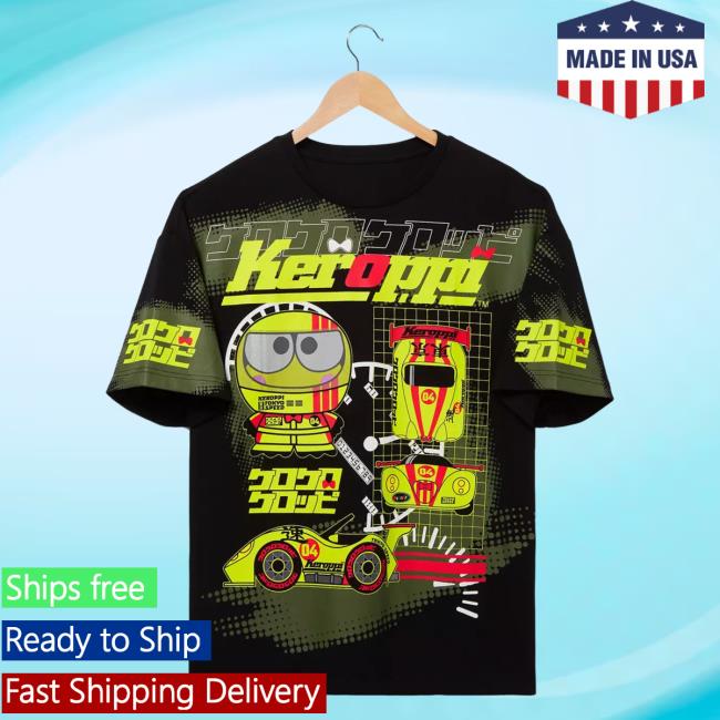 Officia Official Box Lunch Clothing Shop Store Sanrio Keroppi Racecar T-Shirts Boxlunch Merch