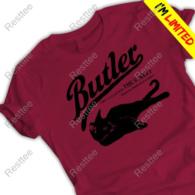 Butler Stray Cat Club From The Street Shirt