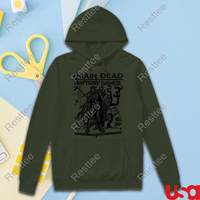 Fantasy Games Shirt Brain Dead Fantasy Games Shirt