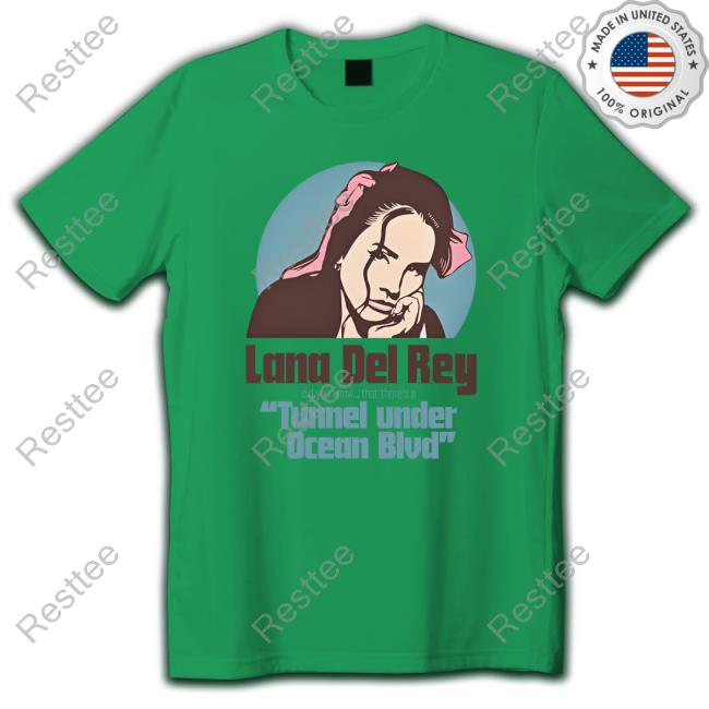 Lana Portrait Hoodie Ocean Blvd Lana Del Rey Village Lana Portrait Hoodie