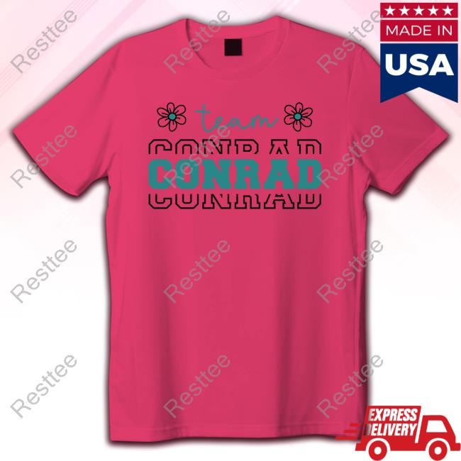 Official Abbidicenso Team Conrad Shirt Conrad Fisher Official Team Conrad Tee
