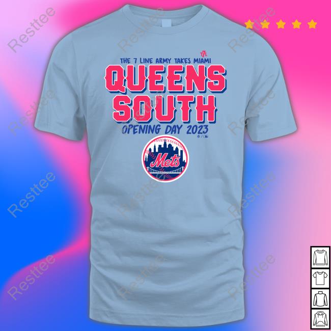 New York Mets Queens South Opening Day 2023 T Shirt