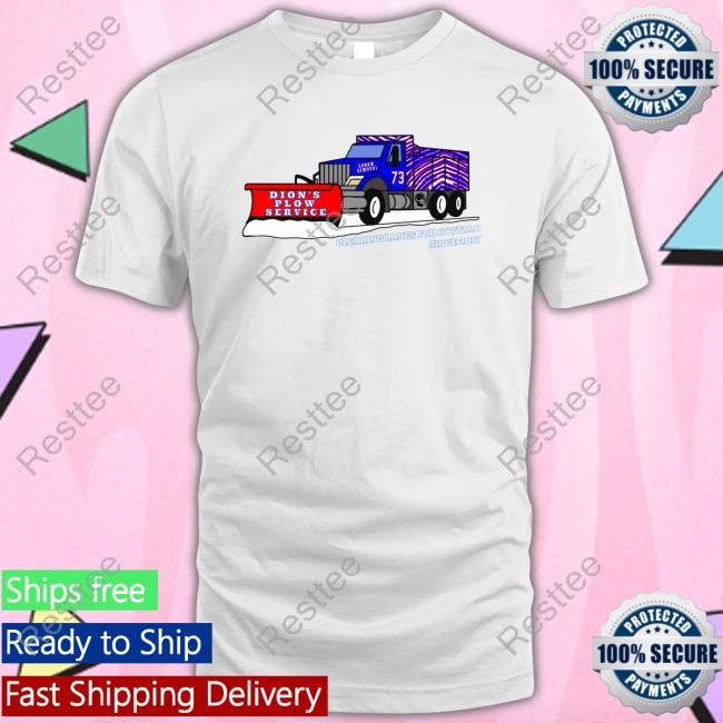 Official Dion's Plow Service Clearing Lanes For Buffalo Since 2017 T Shirts