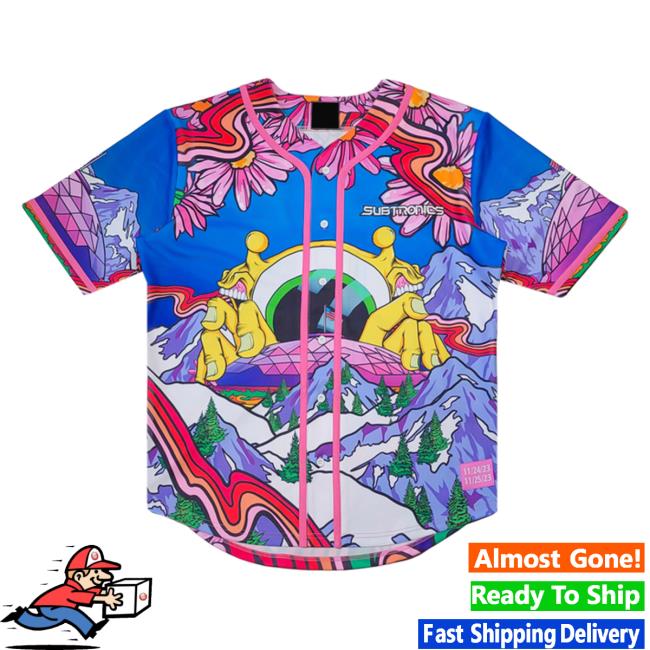 SUBTRONICS SHOP CYCLOPS DOME BASEBALL JERSEY