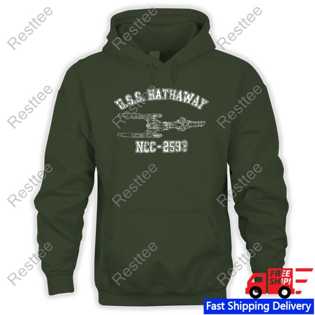 U.S.S Hathaway NCC-2593 Limited Edition Hooded Sweatshirt