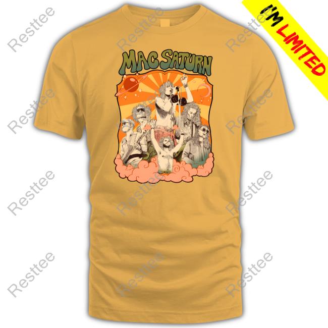 Official Mac Saturn Clover Mustard Cute Shirt
