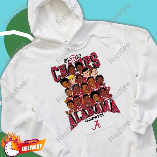 2023 Sec Champs Alabama Crimson Tide Shirt