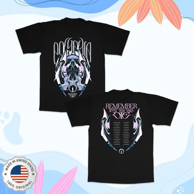Polyphia Merch Chrome Tour Shirt