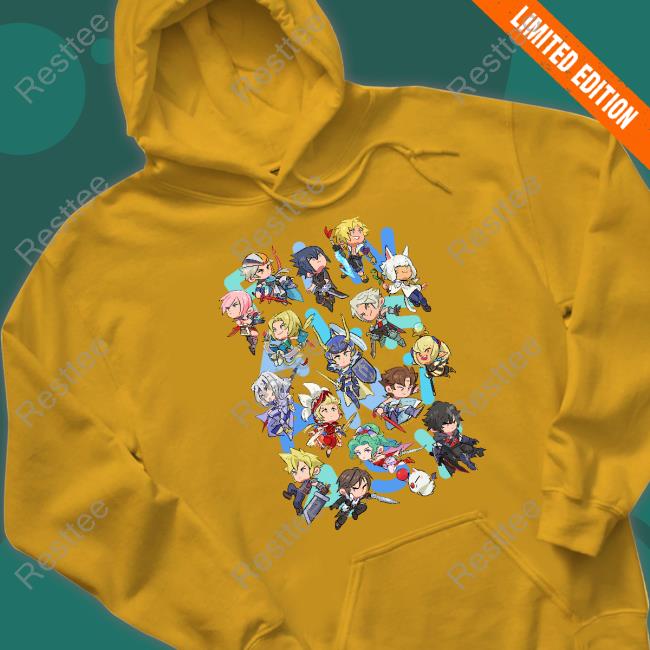 Original Final Fantasy Theatrhythm Sweatshirt Official Final Fantasy Theatrhythm T-Shirt