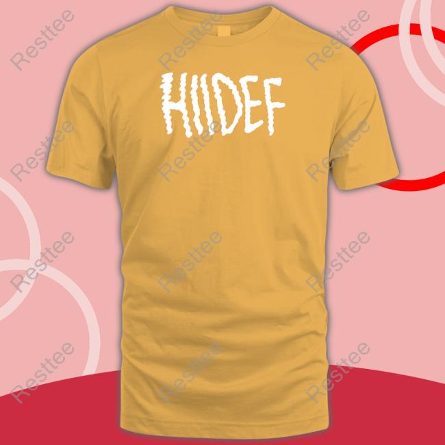 Hiidef Limited Edition T-Shirt Hiidef Limited Edition Hoodie