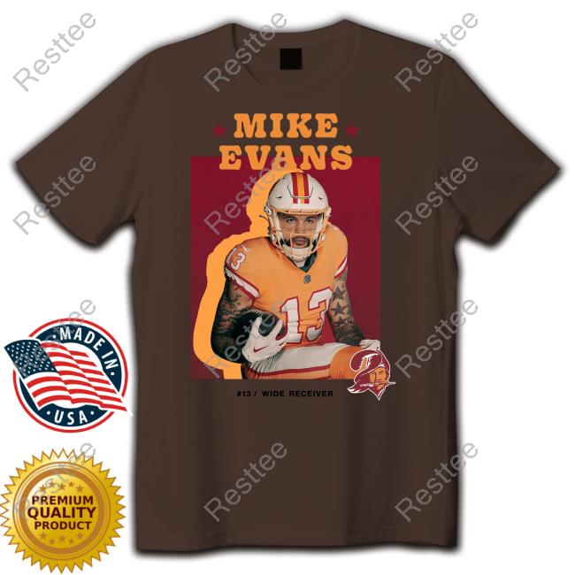 Official Tampa Bay Buccaneers Mike Evans #13 Wide Receiver Shirt