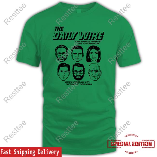 Abbey Kaiser The Daily Wire Your Friendly Internet Cure To Communism Melting Snowflakes With The Power Of Their Words Shirt Official The Daily Wire Your Friendly Internet Cure To Communism Melting Snowflakes With The Power Of Their Words Shirts