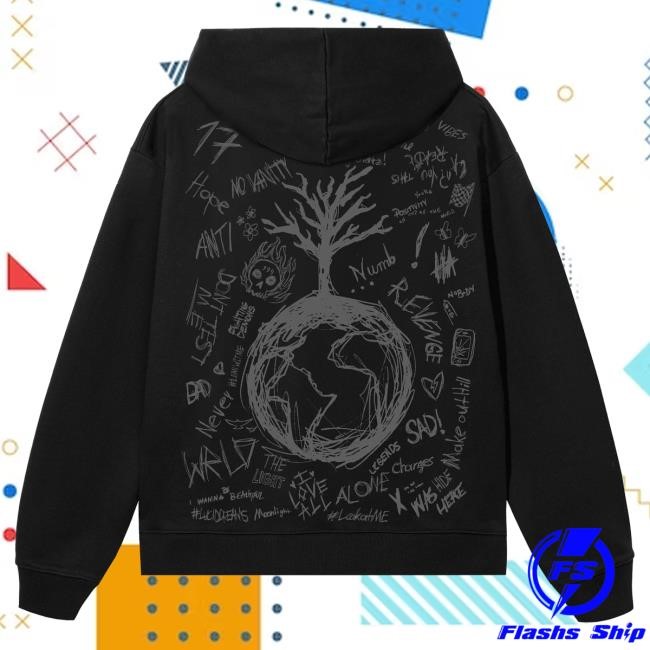 Xxx Tentacion Heart Popover Hoodie | Xxxtentacion Official Merch Store Shop