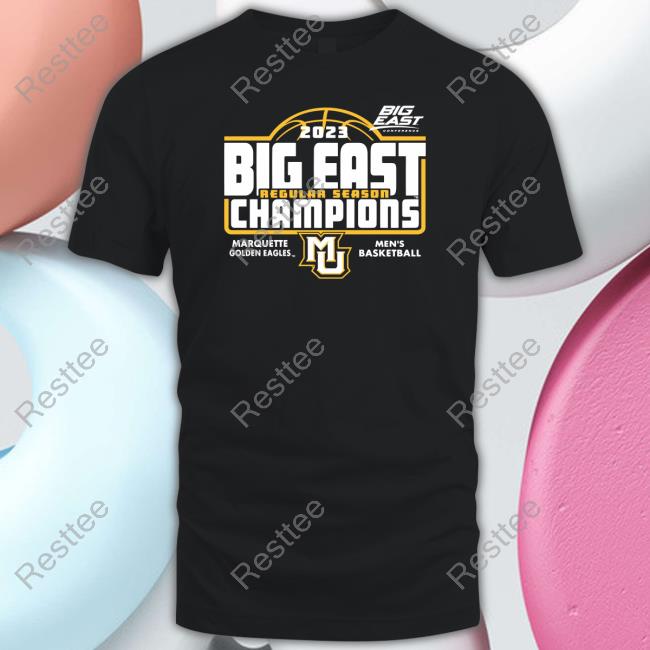 2023 Big East Champions Shirts SpiritShop Marquette 2023 Big East Champions Tee