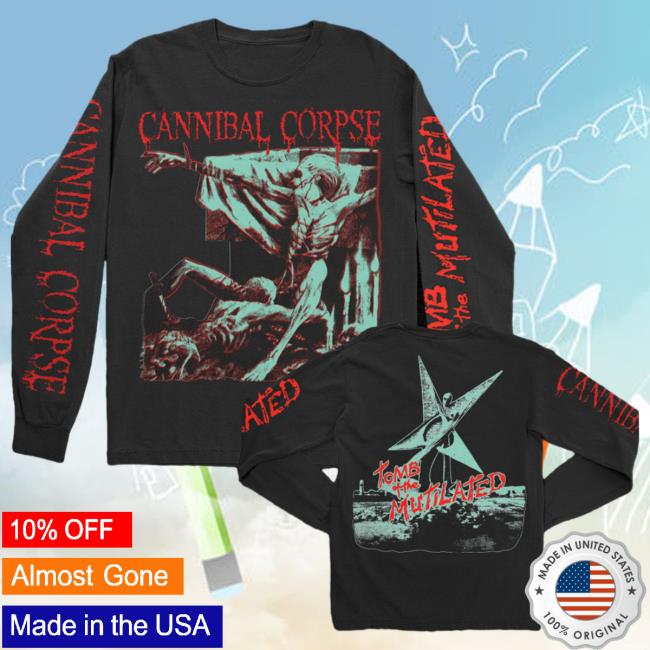 Official Kings Road Merch Store Cannibal Corpse Tomb Of The Mutilated Long Sleeve (Black) Kings Road Shop CannibalCorpse