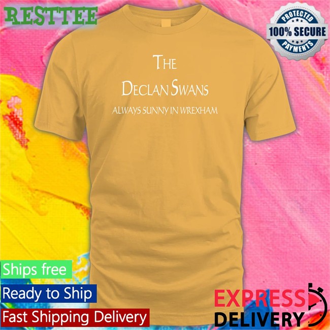 The Declan Swans Always Sunny In Wrexham Sweatshirt Fanbace Merch The Declan Swans Always Sunny In Wrexham Hat Michael Hett