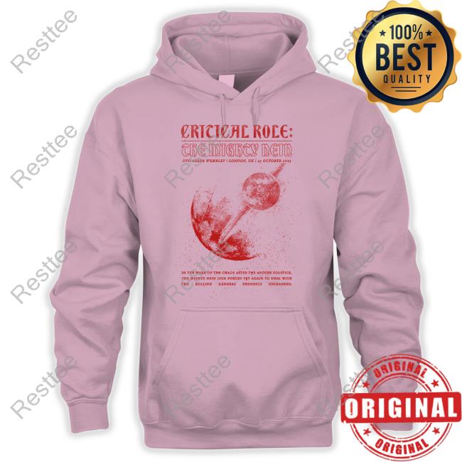 Critical Role Store Mighty Nein Echoes Of The Solstice Long Sleeve Tee Official Mighty Nein Echoes Of The Solstice Shirt