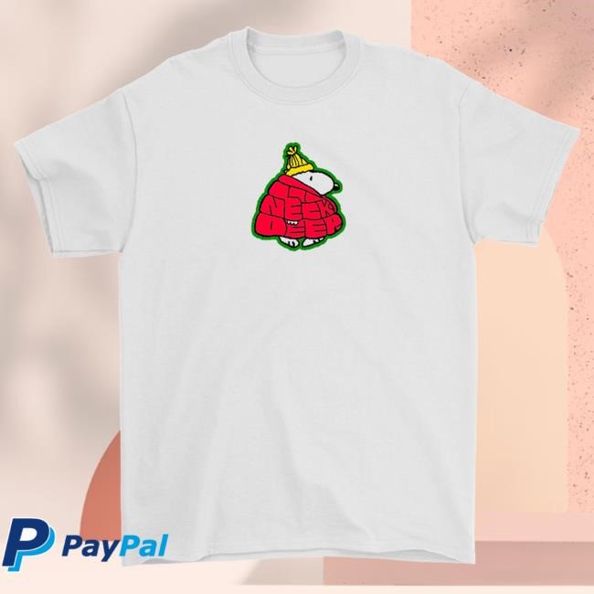 Puffer Snoopy T Shirt – White Neck Deep Merch Store Official
