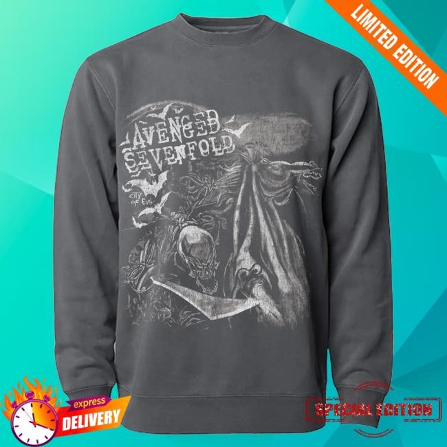 Official Avenged Sevenfold Merch Store City of Evil - Sweatshirt (COE 20th Anniversary) A7X World