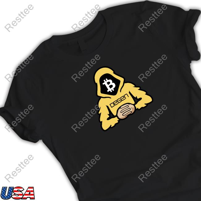 Bitcoin X Crypto Banter DEGEN Shirt