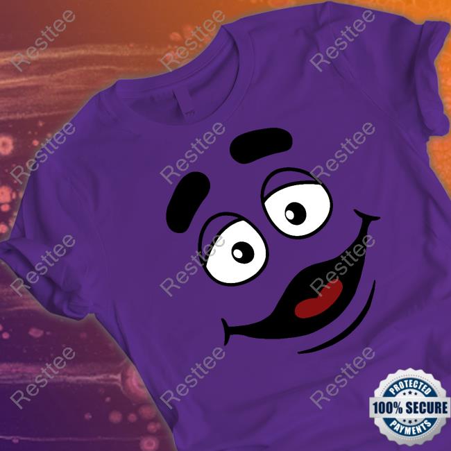 Official Mcdonald's Grimace Birthday Merch Grimace Shirts Goldenarchesunlimited