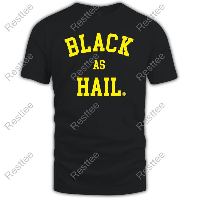 Jalen Rose Black As Hail Tee