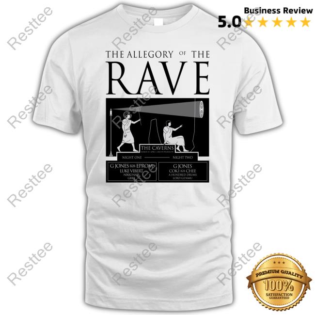 G Jones The Allegory of the Rave Shirts