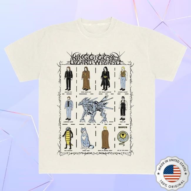 Official Doom Records Merch Store Shop King Gizzard and The Lizard Wizard Metal Toys Attractive Shirt
