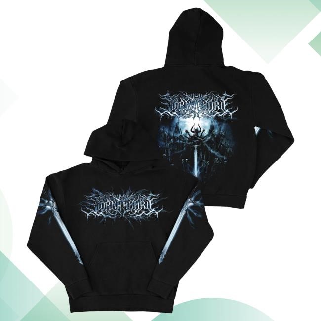 Official Lorna Shore Merch Store Lorna Shore Knight Hooded Sweatshirt Lorna Shore Clothing Shop LornaShore