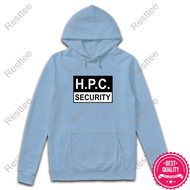 H.P.C Security Hoodie Heron Preston Merch H.P.C Security Crewneck Sweatshirt