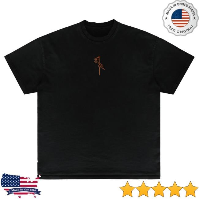 High Impact Cloudeelle Cyberspine Orange Tee Graphic Street Ready Cloudeelle Cyberspine Orange Tee Style
