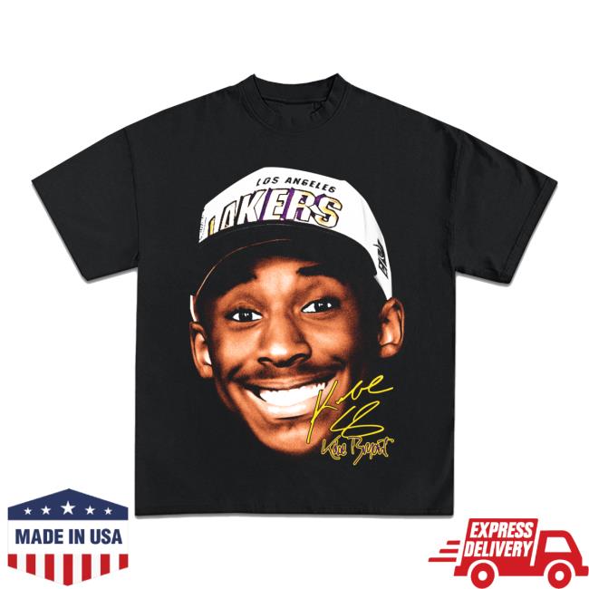 Kobe Bryant Draft Day Graphic New Shirt Clothing, Store, Merch, Apparel