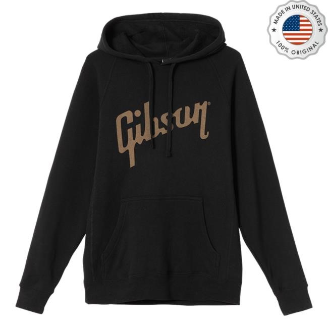 Official Gibson Merch Store Shop Gibson Hoody (Black) Gibson Band