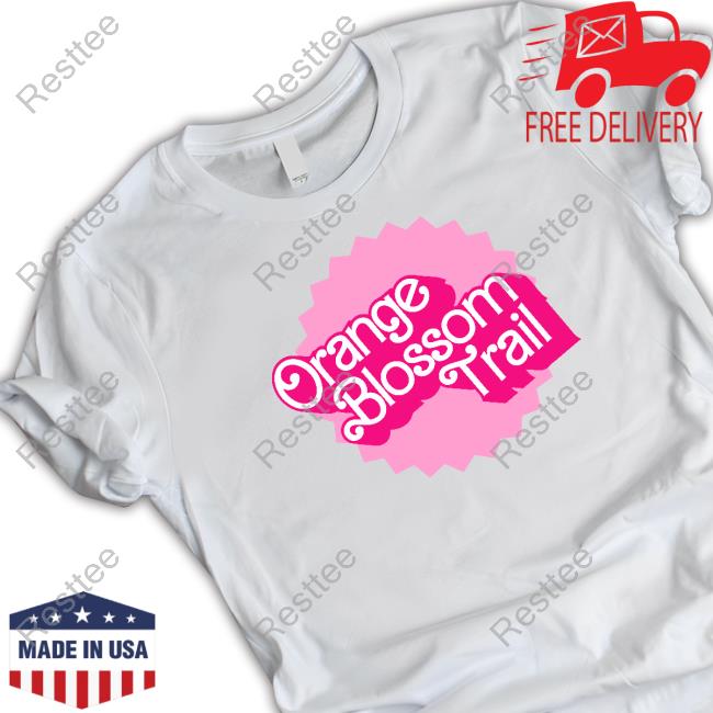 Orange Blossom Trail Logo Shirt Orlando Shirts Merch Orange Blossom Trail Shirt
