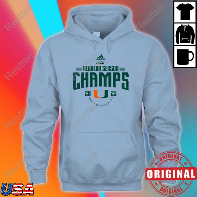 Official ACC Regular Season Champions 2023 Shirt Official allCanes ACC Regular Season Champions 2023 Tee Shirt