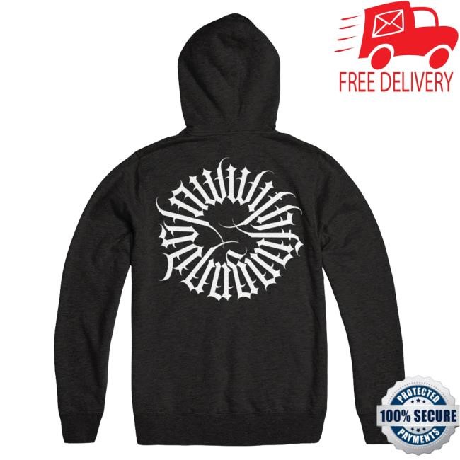 Amenra Calligraphy Hoodie Built For Ritual Crowds Amenra Calligraphy Hoodie Archive Graphic Drop