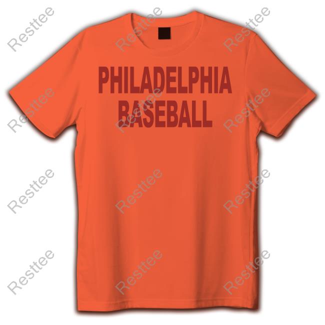 Philadelphia Baseball New Tee Philadelphia Baseball Tee Shirt