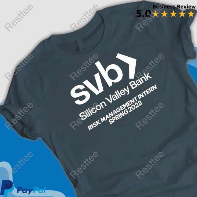 Crying In The Club Merch SVB Silicon Valley Bank Risk Management Intern Spring 2023 Tee