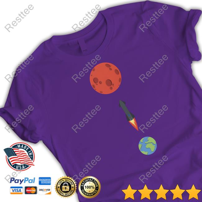 Starship To Mars Hoodies
