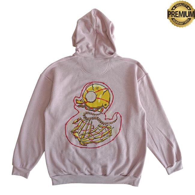 Official Fear Club Merch Store Shop Fear Gear Bones - Attractive Hoodie - Blush FearGear