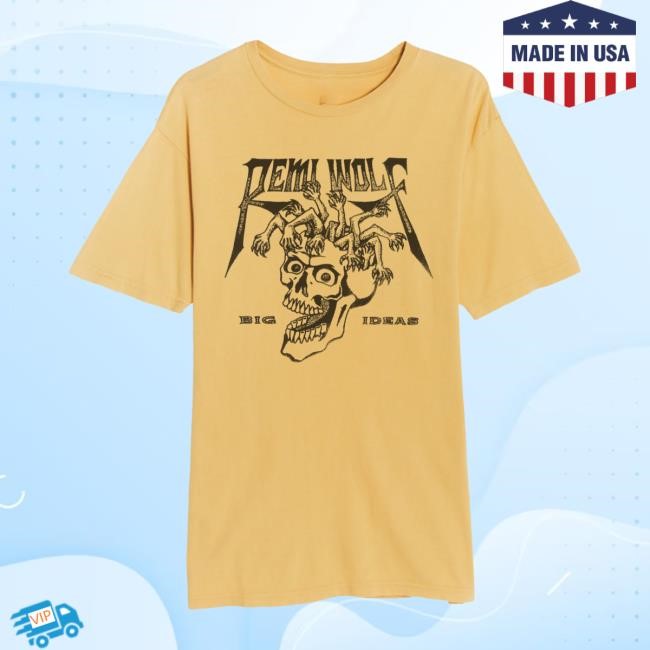 Remi Wolf Big Ideas Skull New Tee – Remi Wolf Merch