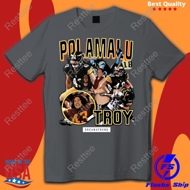 Tyrann Mathieu Wearing Troy Polamalus T-Shirt