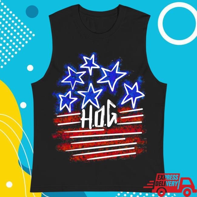 Official Hang Over Gang "H.O.G Stars and Stripes" Attractive Shirt HangOverGangOfficial