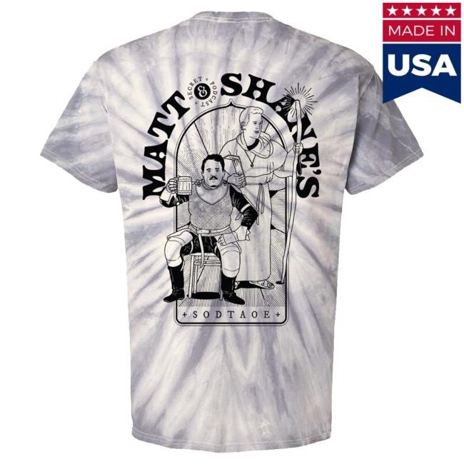 Monk & Knight Shirt Spider Silver | Matt and Shane's Secret Podcast